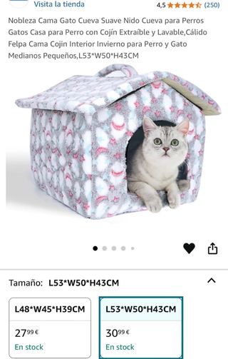 Casa suave para gatos y perros