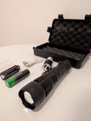 Lanterna Led XHP.50 Potente com Foco luz 500metros