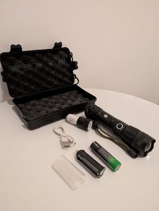 Lanterna Led XHP.50 Potente com Foco luz 500metros