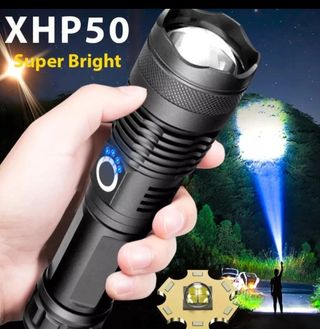 Lanterna Led XHP.50 Potente com Foco luz 500metros