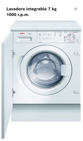 Piezas Lavadora Bosch WIE20260EE