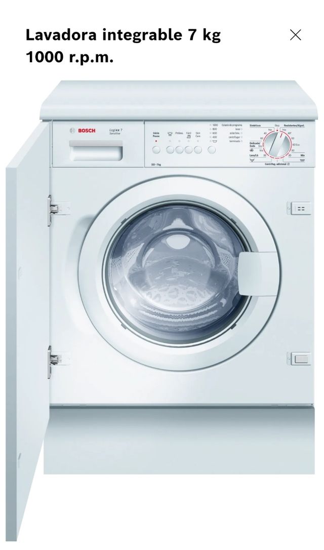 Piezas Lavadora Bosch WIE20260EE