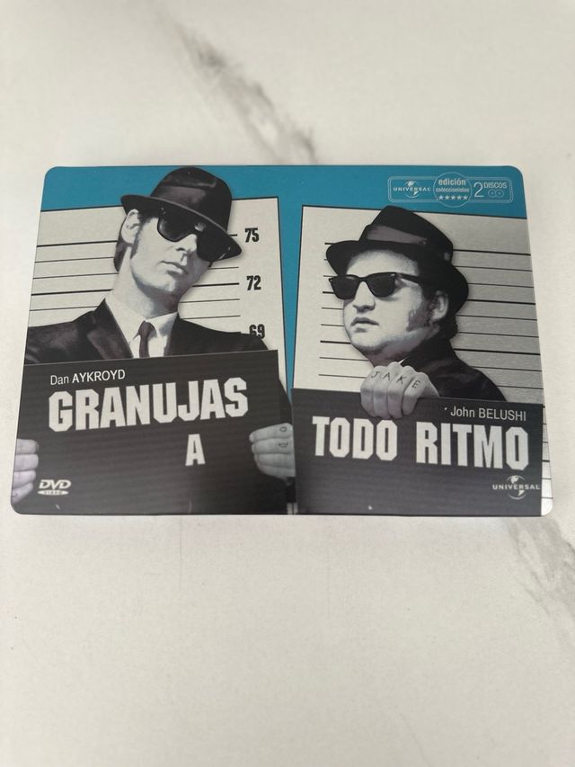 Granujas a todo ritmo dvd steelbook