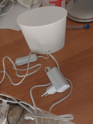 Lámpara con foto personalizada.