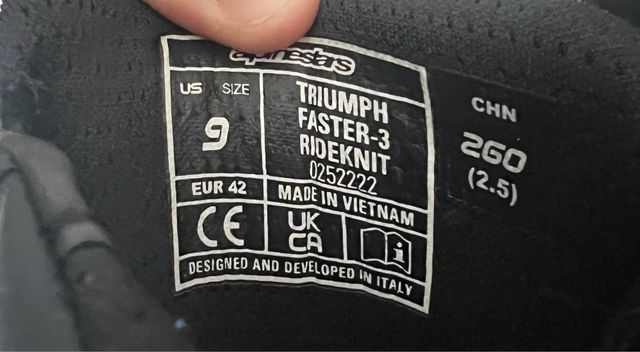 Botas Triumph Alpinestars