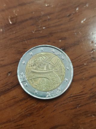 Moneda 2 euros Olimpiadas París 2024
