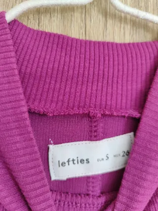 Jersey vestido fucsia · Lefties · S · Mujer nuevo