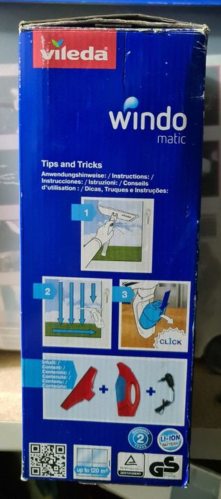 Aspiradora Limpiacristales