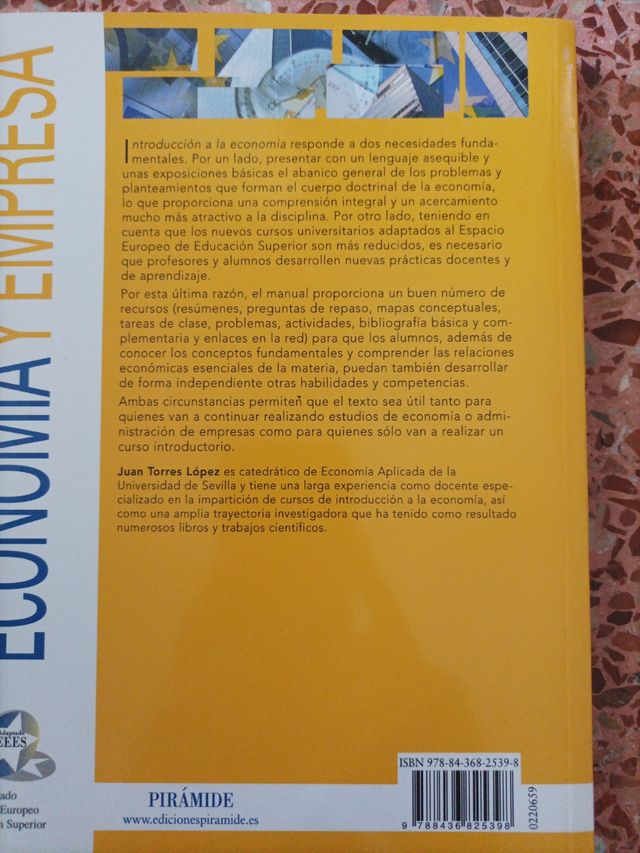 INTRODUCCIÓN A LA ECONOMÍA