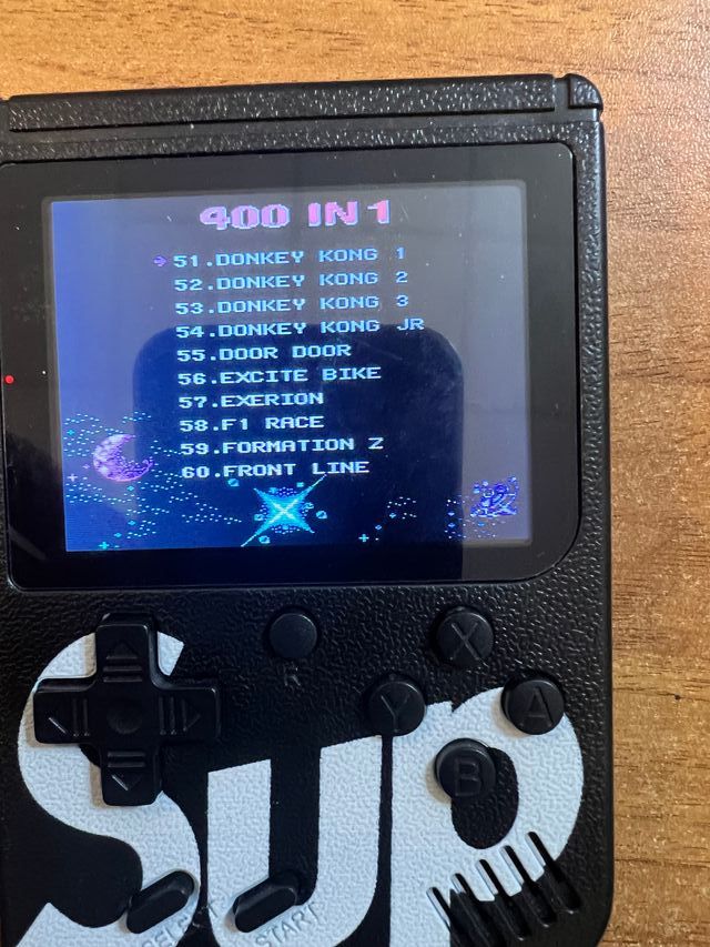 Sup Game Box 400 Giochi Vintage