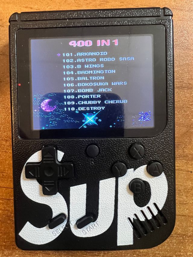 Sup Game Box 400 Giochi Vintage