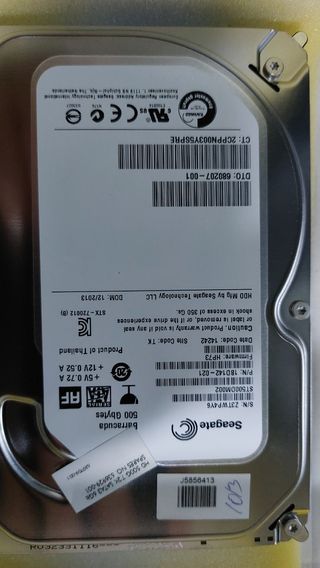 Disco Duro 500G Seagate