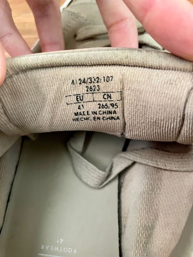 Sneakers bershka beige bianche scarpe ginnastica