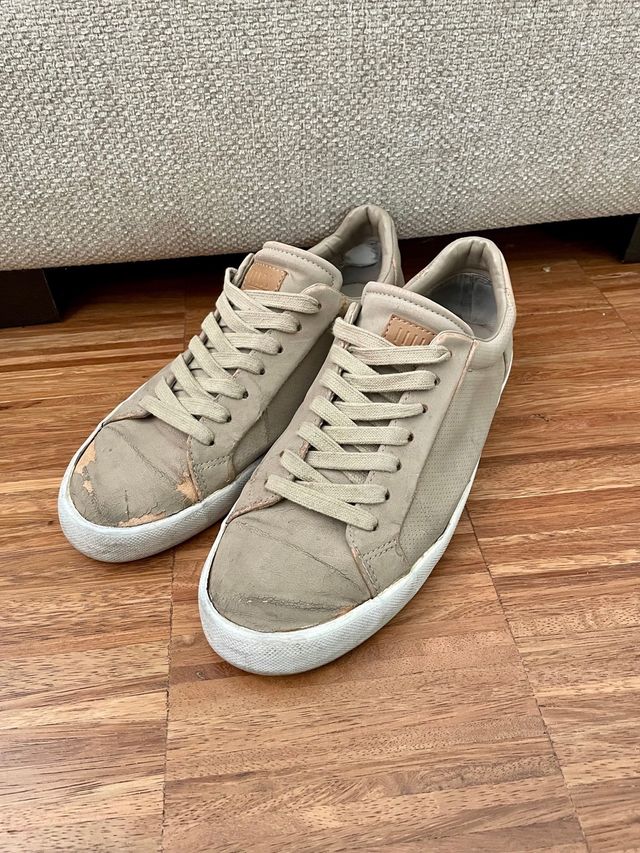 Sneakers bershka beige bianche scarpe ginnastica