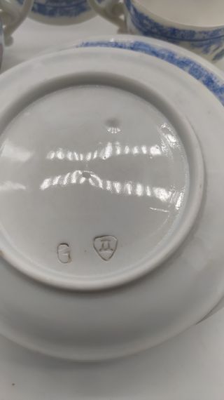 Juego de café cerámica de Castro.