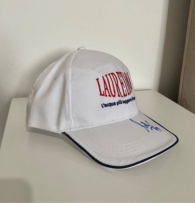 Cappello ciclismo giro d’italia autografato Tiberi