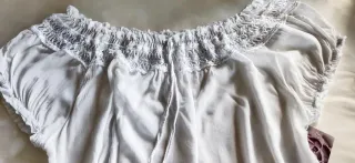 blusa blanca fina
