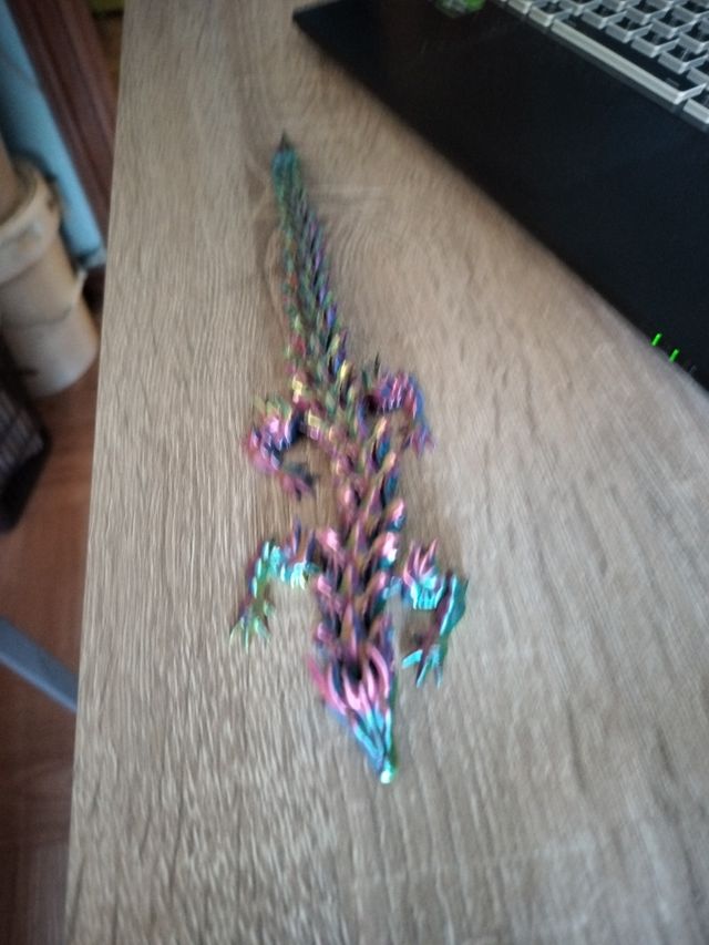 Dragon articulado impreso en 3d
