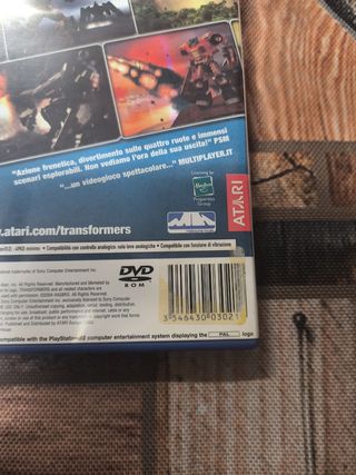 Transformers director's cut Ps2