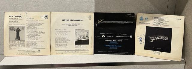 Lote 14 singles vinilos bandas sonoras películas