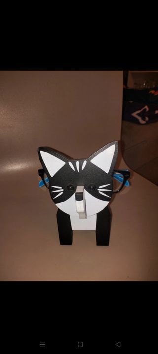 Porta occhiali a forma di gatto 