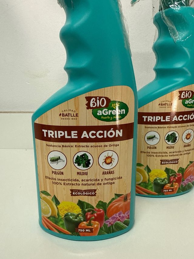 Insetticida naturale acaricida fungicida 750 ml Set di 2