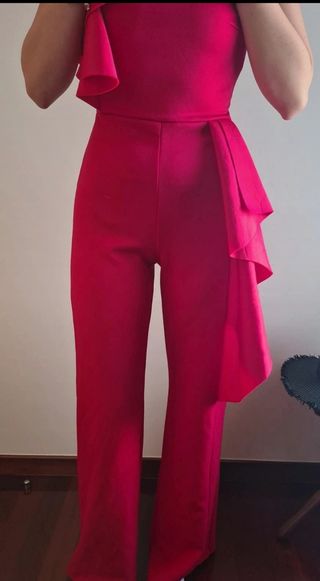 Mono de fiesta rojo XS