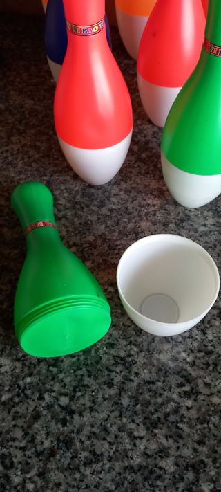 10 birilli in plastica da Bowling