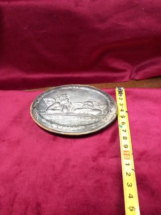 Quadretto puttini in argento