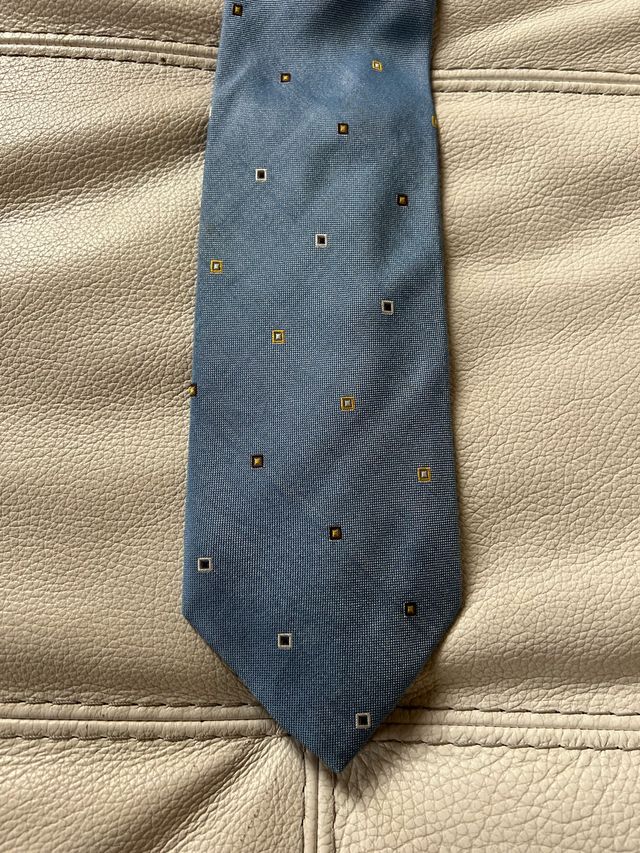 Visconti cravatta seta fatta a mano in Italia