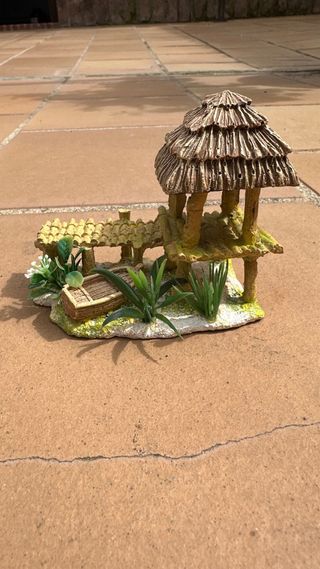 Lote decoracion acuario