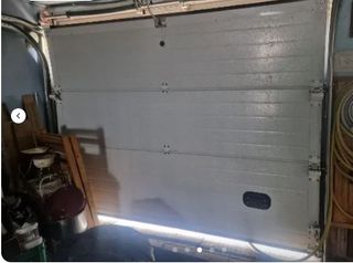 Portón automático de garaje BFT motorizada madera