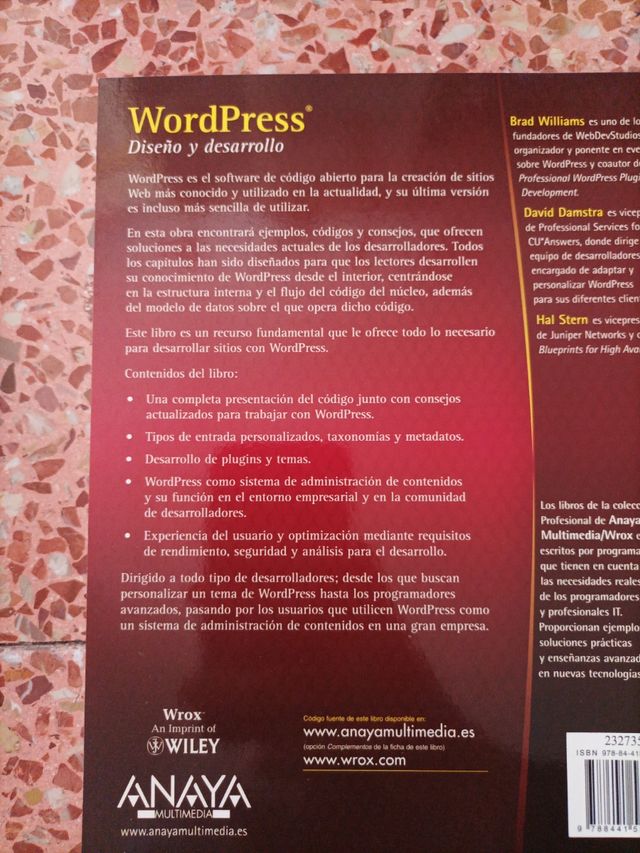 WordPress. Diseño y desarrollo (Anaya Multimedi...