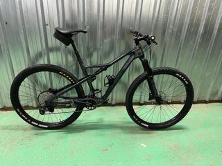 Bicicleta montaña doble cannondale Scalpel