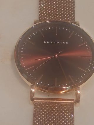 Reloj de pulsera Luxenter en oro rosa