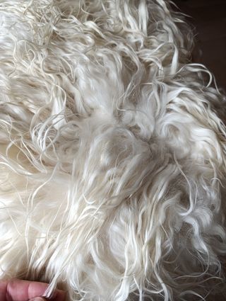 Capelli per le bambole fibra premium angora mohair