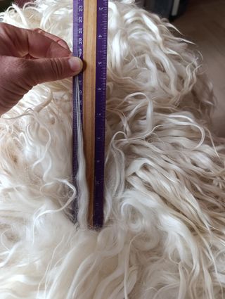 Capelli per le bambole fibra premium angora mohair