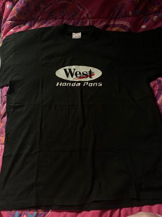 Camiseta vintage West honda pons