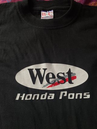 Camiseta vintage West honda pons
