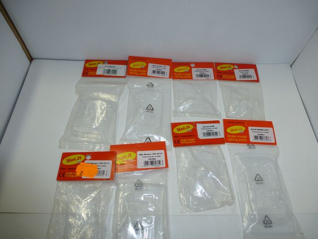 Slot.it LOTE DE 8 COCKPIT SLOT.IT PRECINTADOS