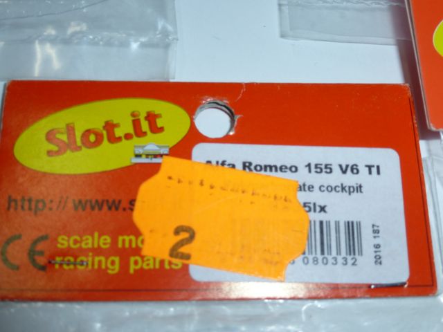 Slot.it LOTE DE 8 COCKPIT SLOT.IT PRECINTADOS