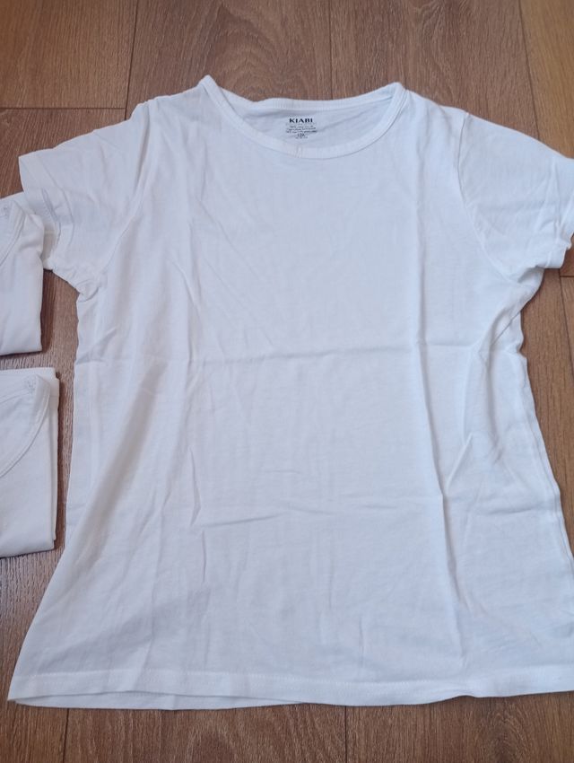 Pack 3 camisetas interior niño