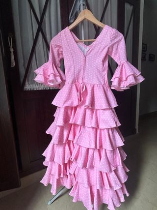Vestido flamenca  niña 