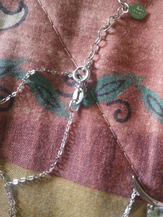 Cadena de plata.