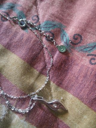 Cadena de plata.