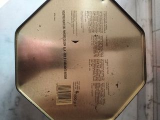 Scatola ottagonale vintage panettone SAPORI.