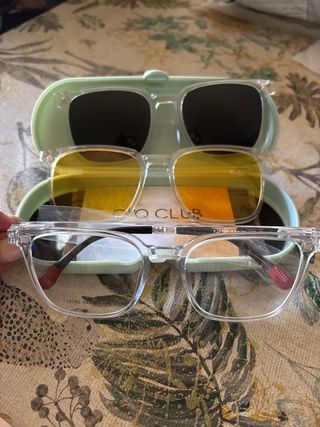 Gafas ve ver con imanes