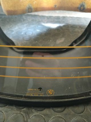 Cristal y goma faro r100rt