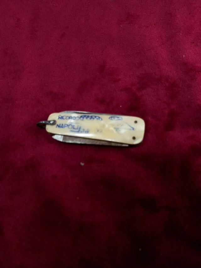 Coltellino vintage ricordo di Napoli