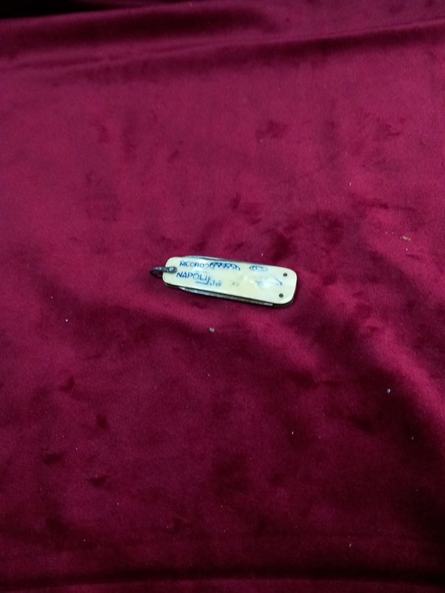 Coltellino vintage ricordo di Napoli